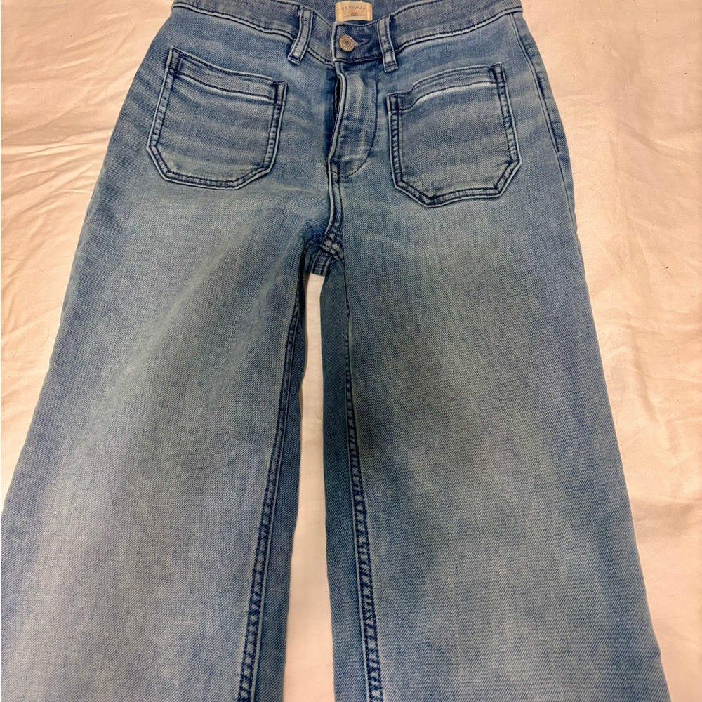 Faherty Light Blue Flare Jeans